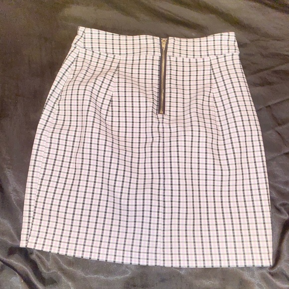 ✨2for22$ Plaid skirt with a slit - Picture 5 of 5